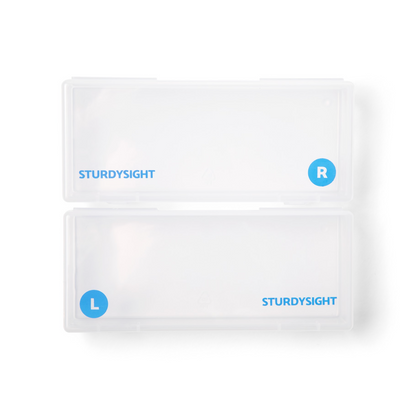Contact Lens Storage Case - 30 Days Storage - 2 Pack
